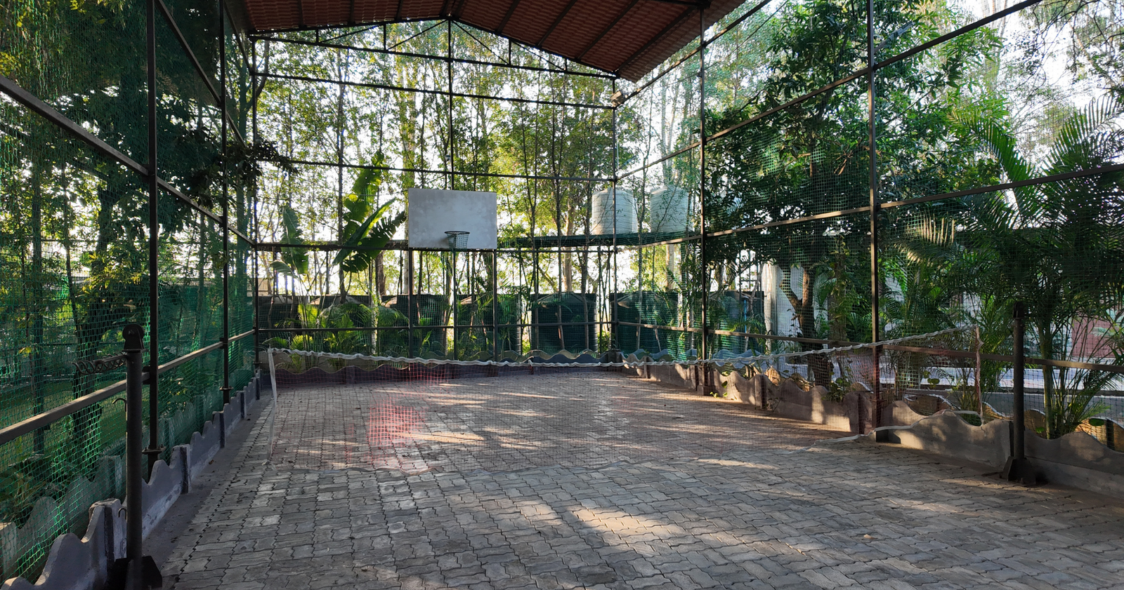 Outdoor sports zone